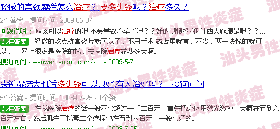 汕头生殖器官感染治疗要多少钱